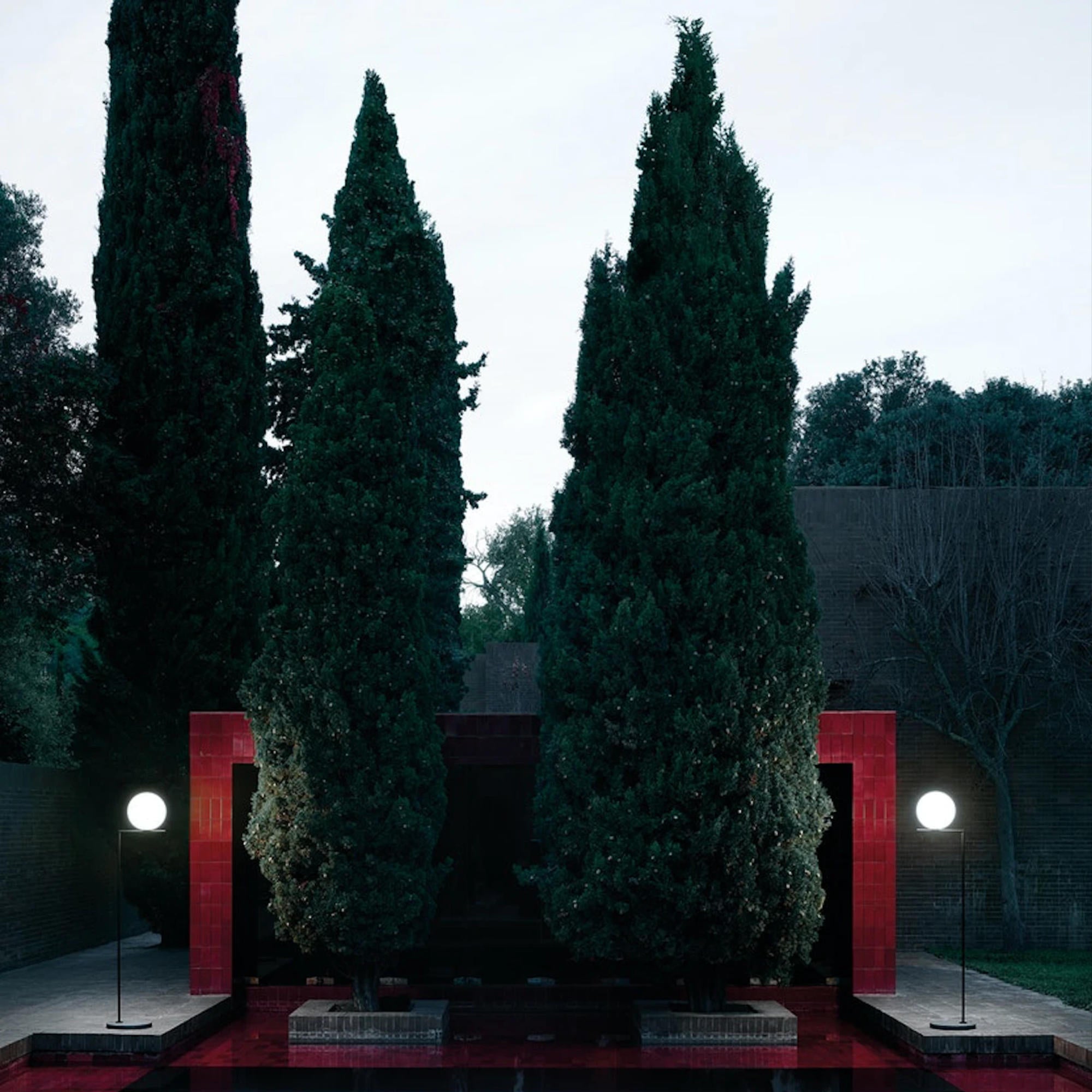 IC Lights 1 Outdoor Floor Lamp - Travertino Imperiale/Deep Brown-5