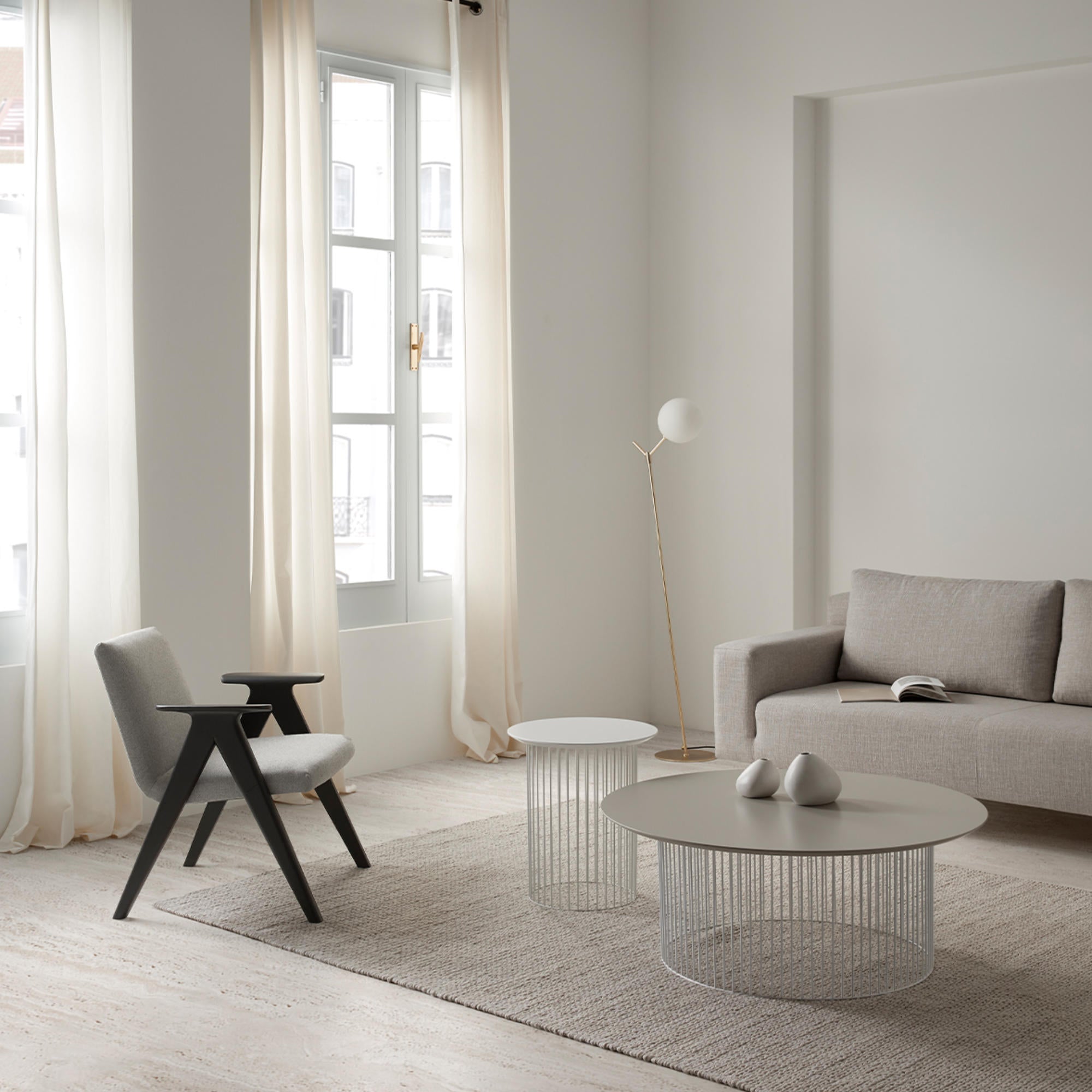 Idra IDRA-74R Coffee Table - Black/Slate-5