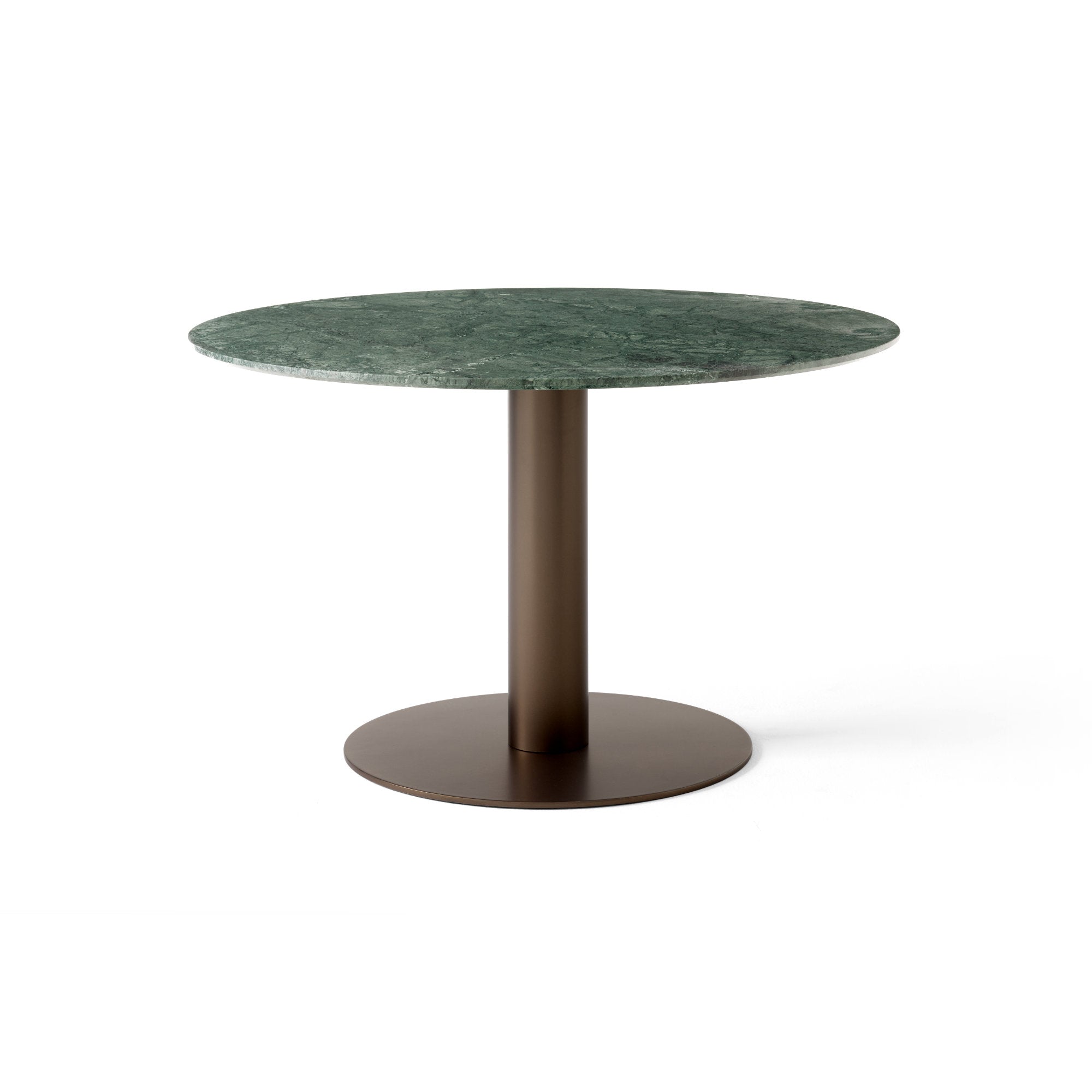 In Between SK12 Dining Table - Bronzed/Verde Guatemala-1