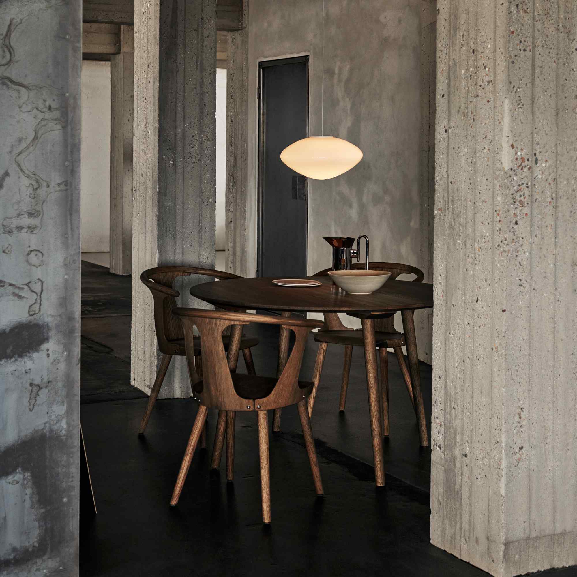 In Between SK4 Dining Table - Smoked Oiled Oak