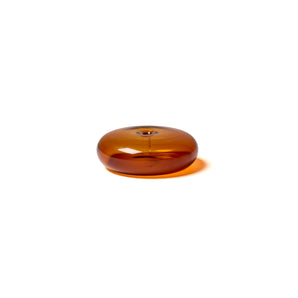 Incense Glass Vessel Holder - Amber