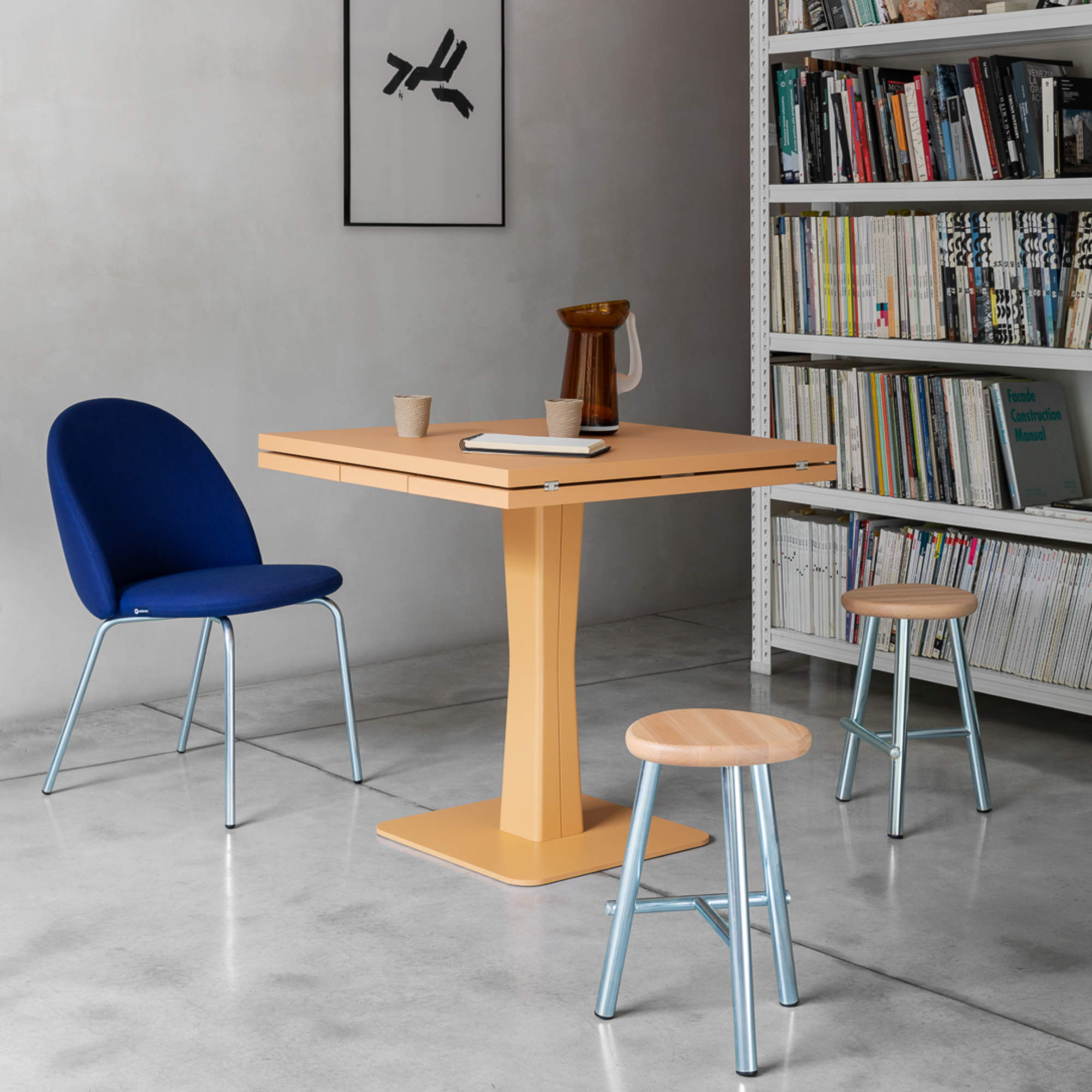 Iola SD 53 Dining Chair - Fabric C (Gubbio 44)-7
