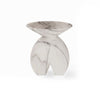 Iris Vase - White Carrara