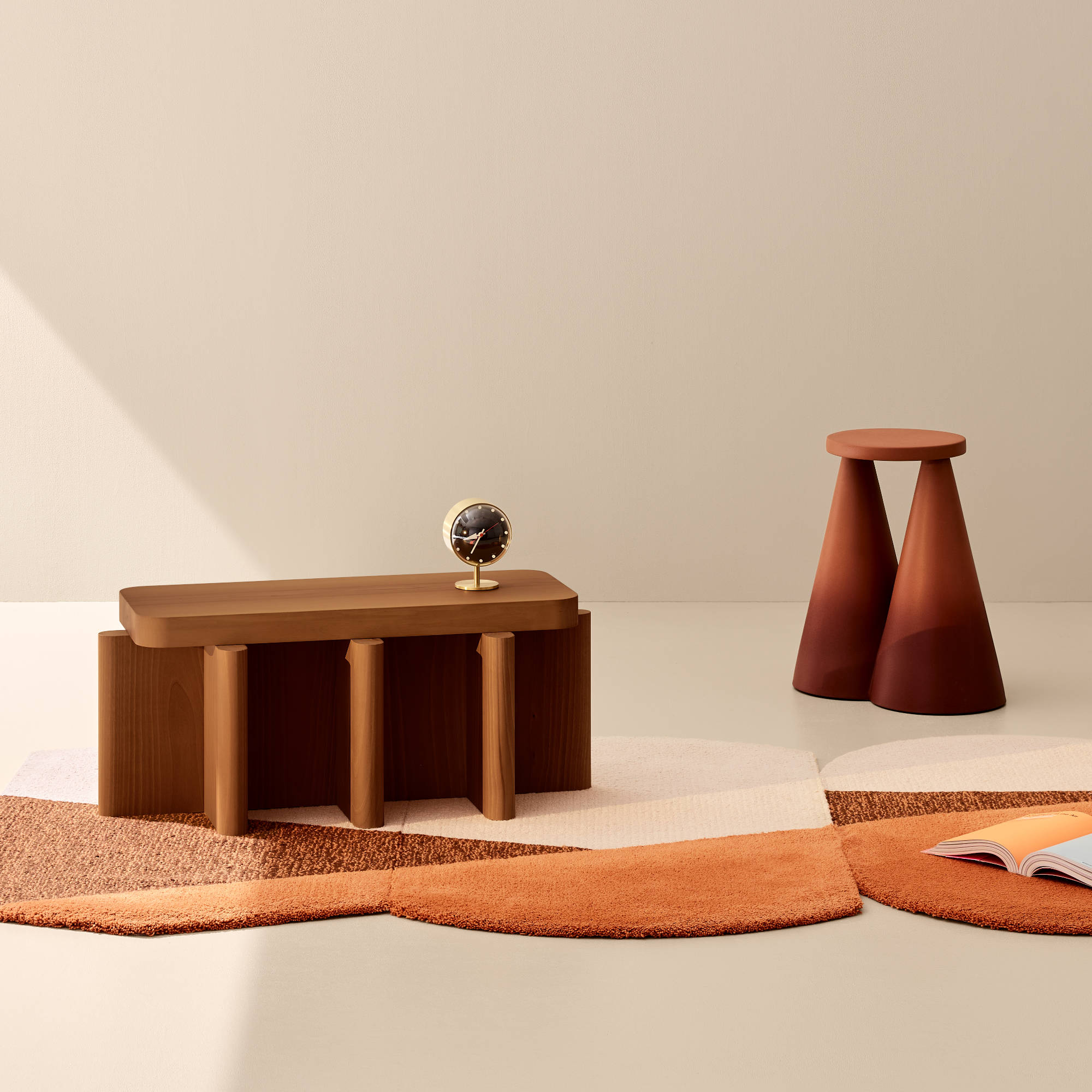 Isola Side Table - Honey-2