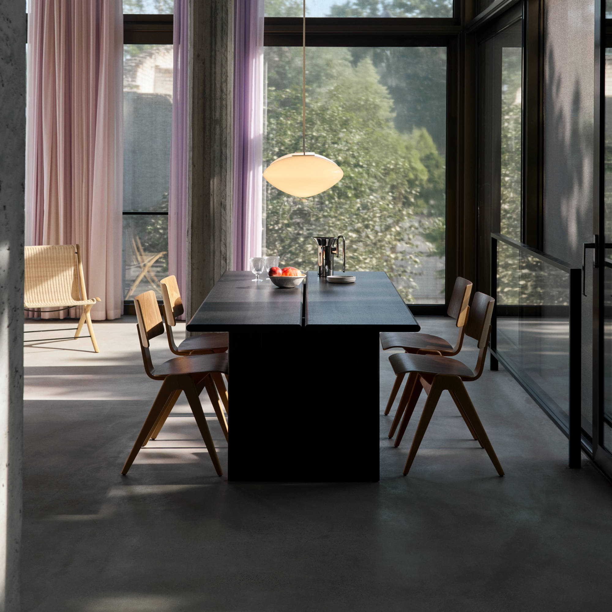 Ita OS1 Dining Table - Dark Stained Oak-3