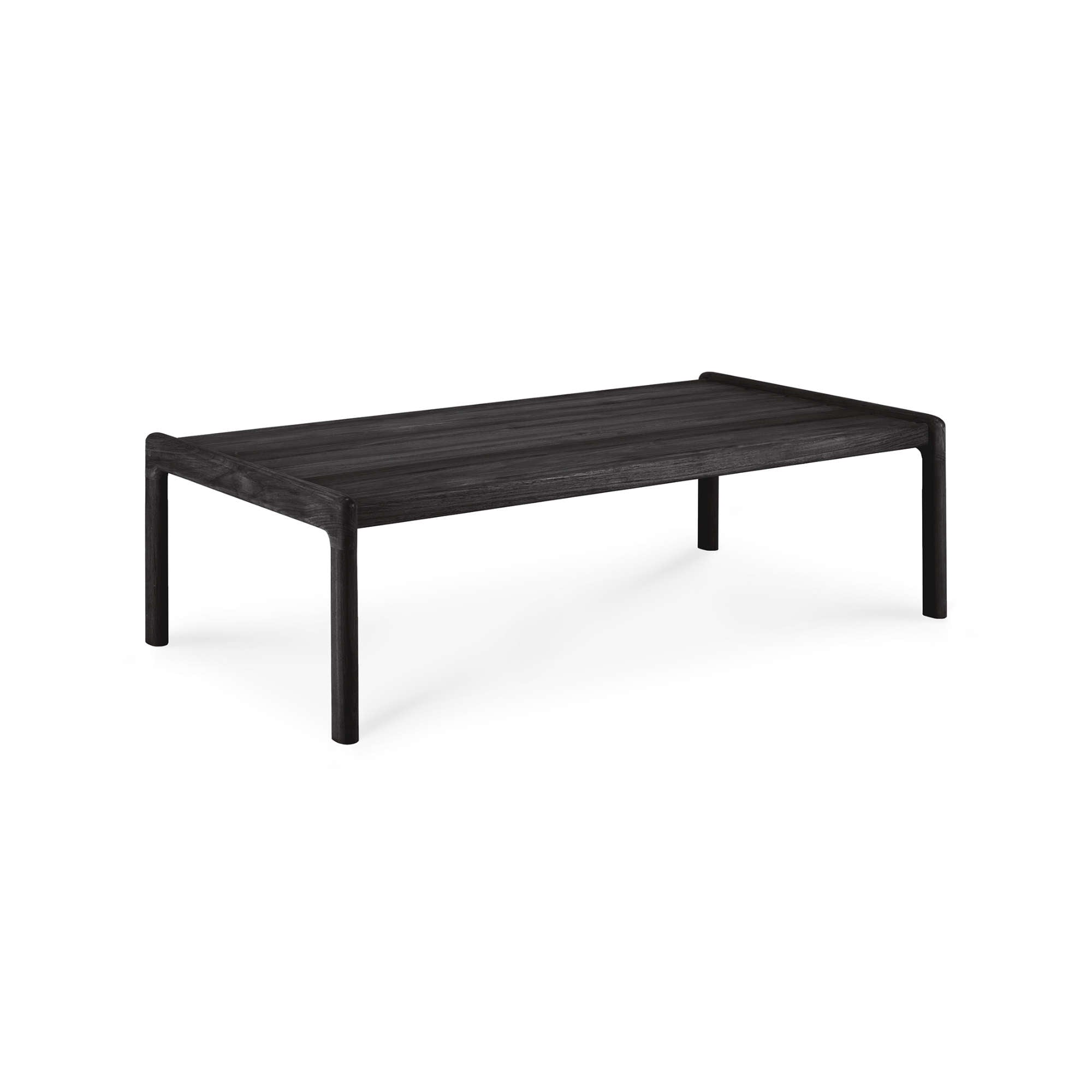 Jack 10245 Outdoor Coffee Table - Varnished Teak Black-1