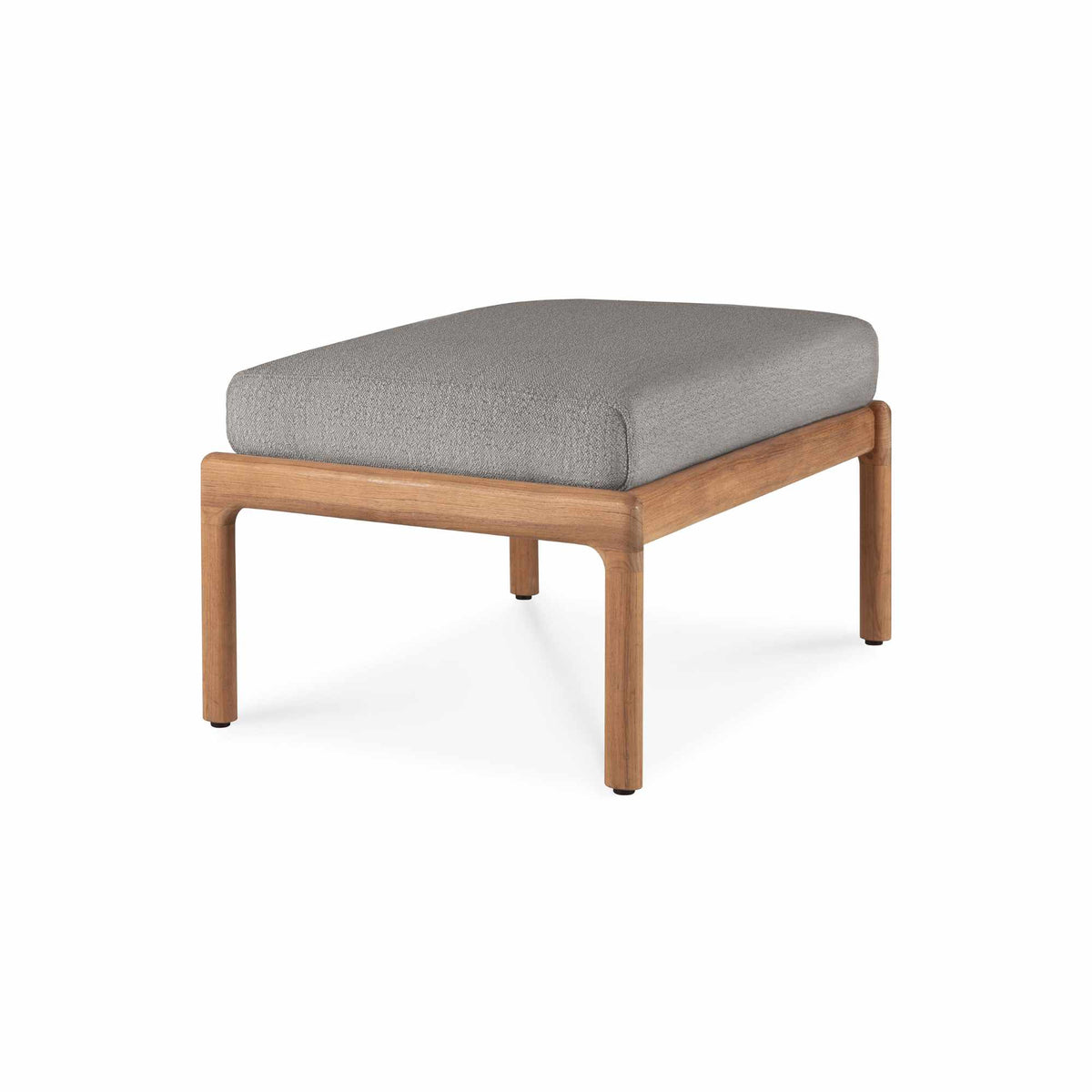Jack 10249 Outdoor Ottoman - Teak/Fabric (Mocha)-3