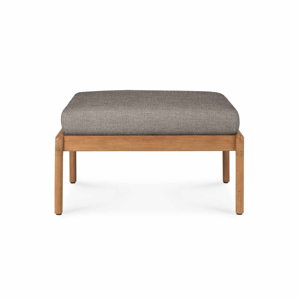 Jack 10249 Outdoor Ottoman - Teak/Fabric (Mocha)-1