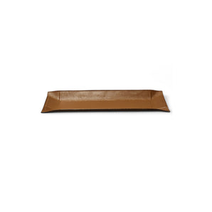 Jack Valet Long Rectangular Tray - Large/Leather A (Calfskin Nappa Siena F08)