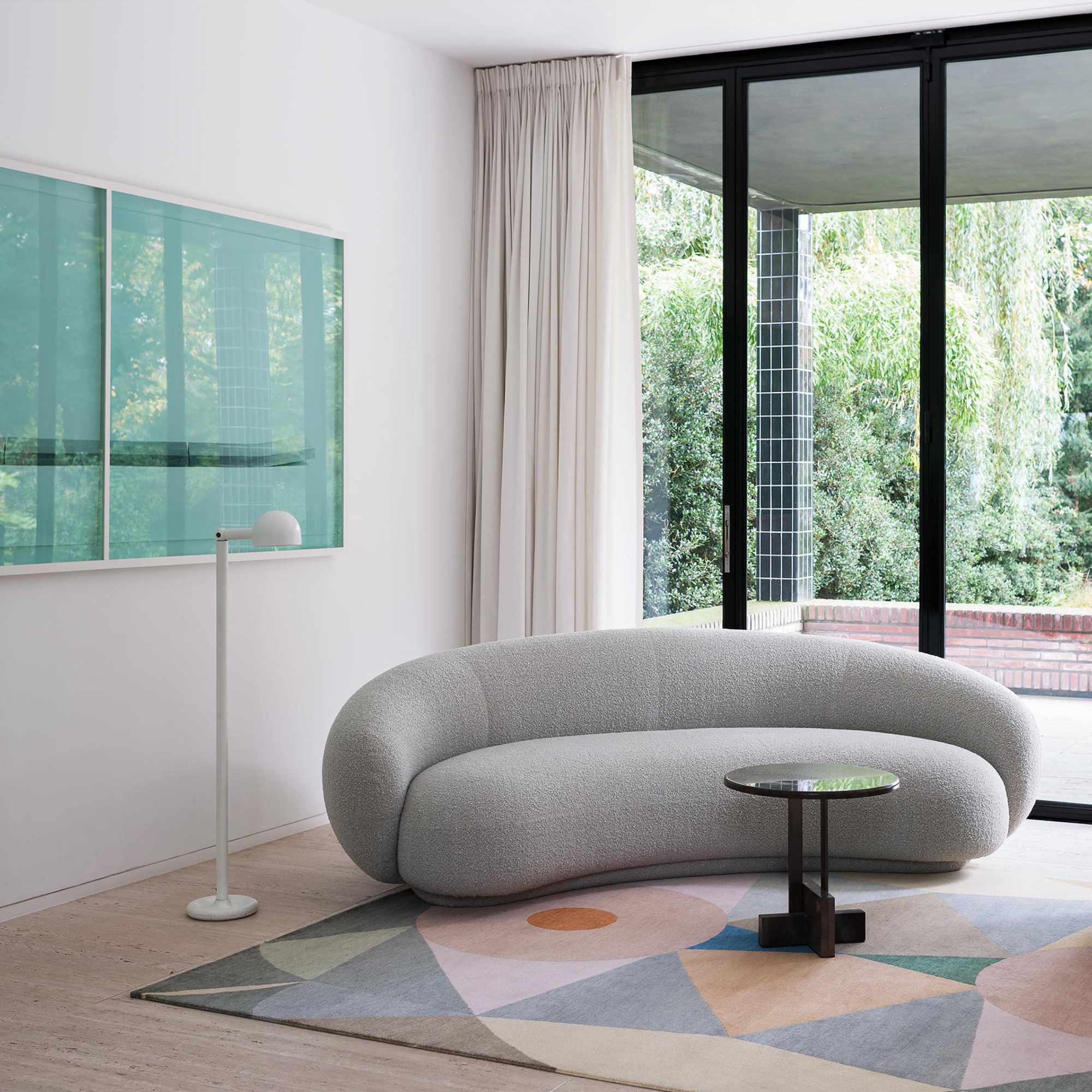 Julep 240 Sofa - Fabric V (Ricinus 06)-4