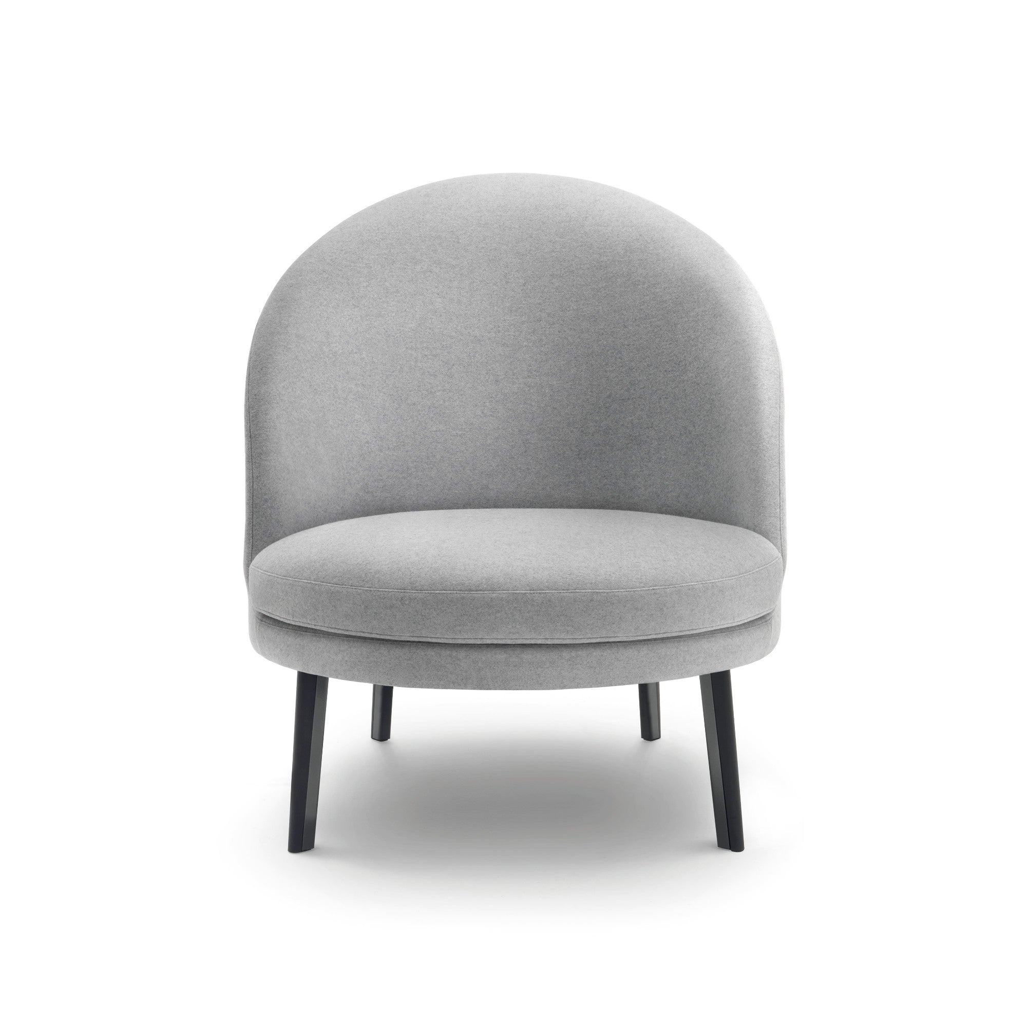 Jules 3116 Armchair - Wenge / Black Metal / Fabric T5 (Divina MD 733)-3