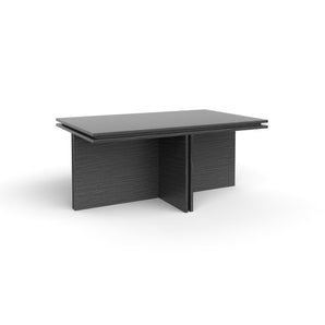 Slot SLOT-85 Coffee Table - Black Stained Ash