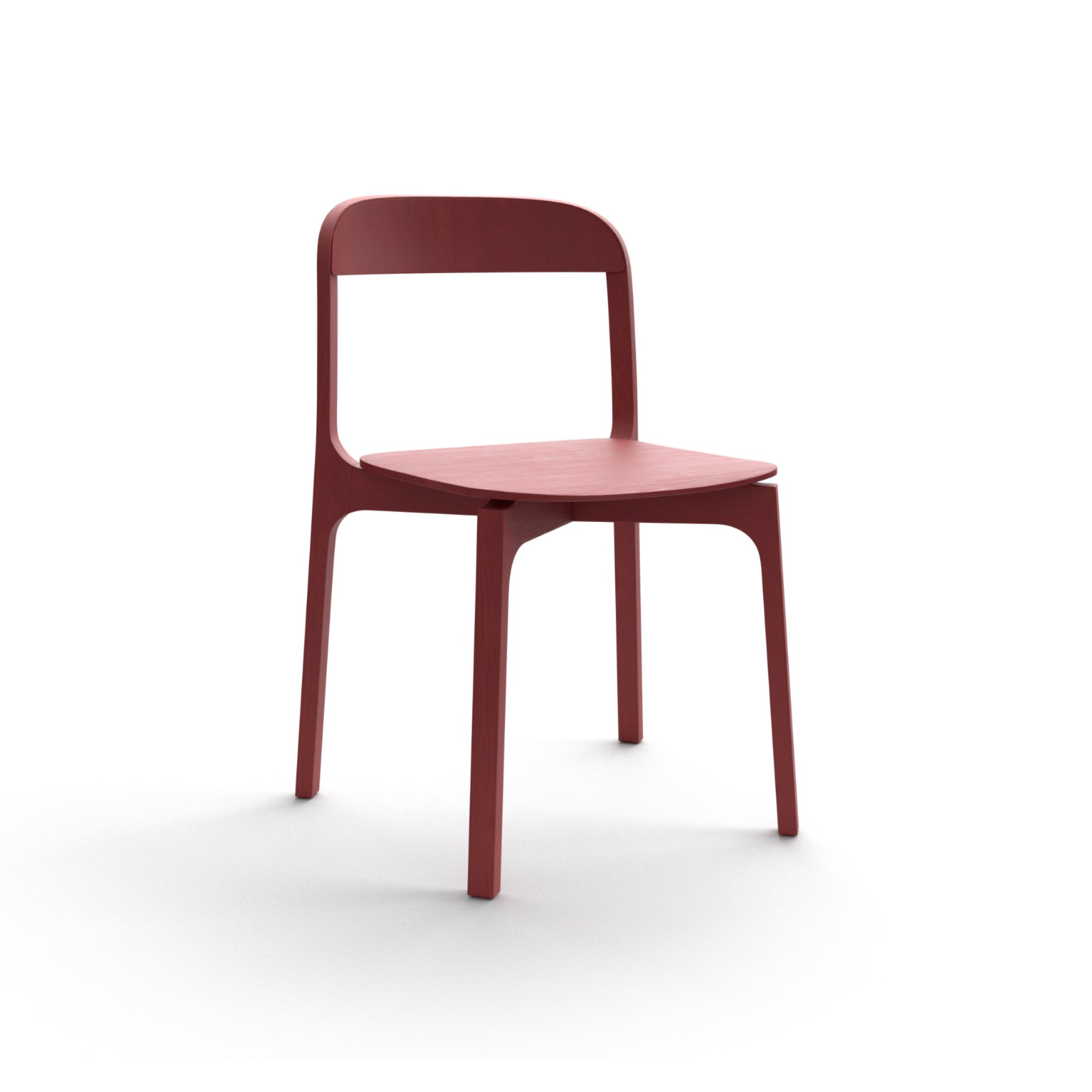 Contorna 05C0N01 Dining Chair - Ruby Red