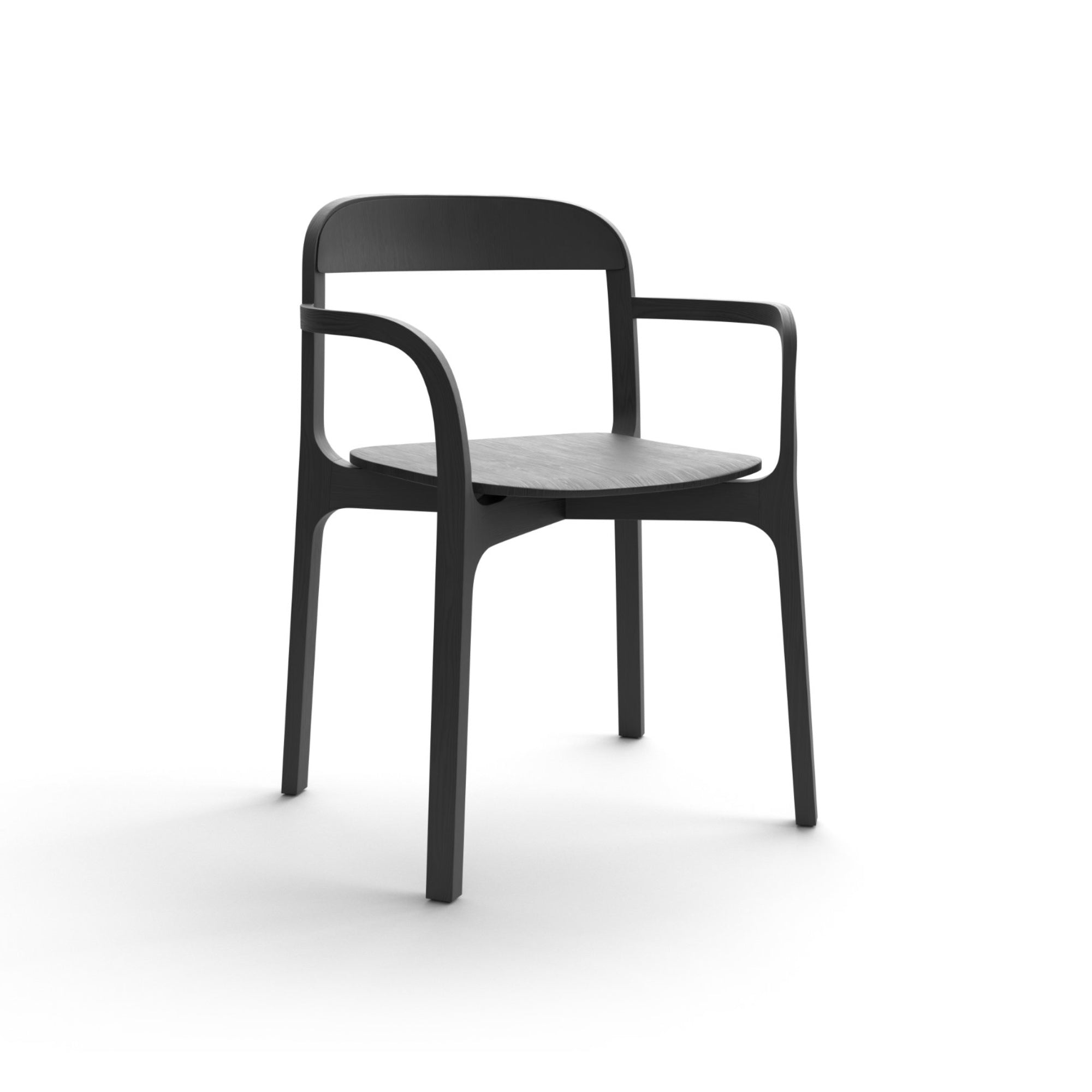 Contorna 05C0N03 Dining Chair - Black-1