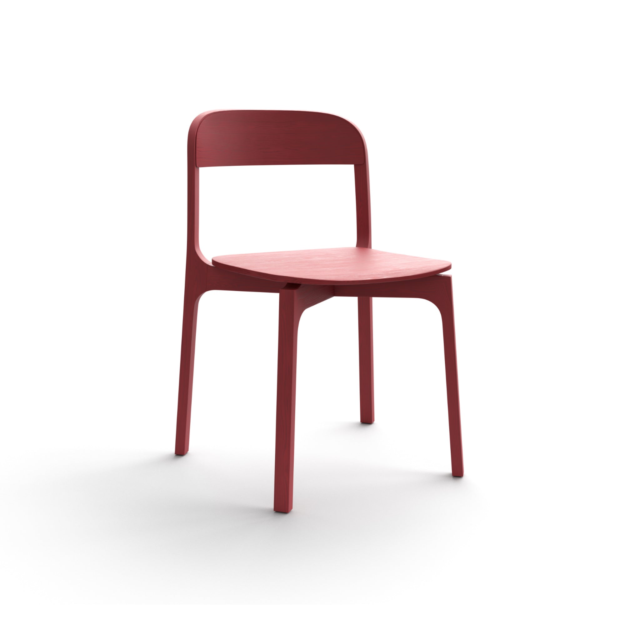 Contorna 05C0N11 Dining Chair - Ruby Red