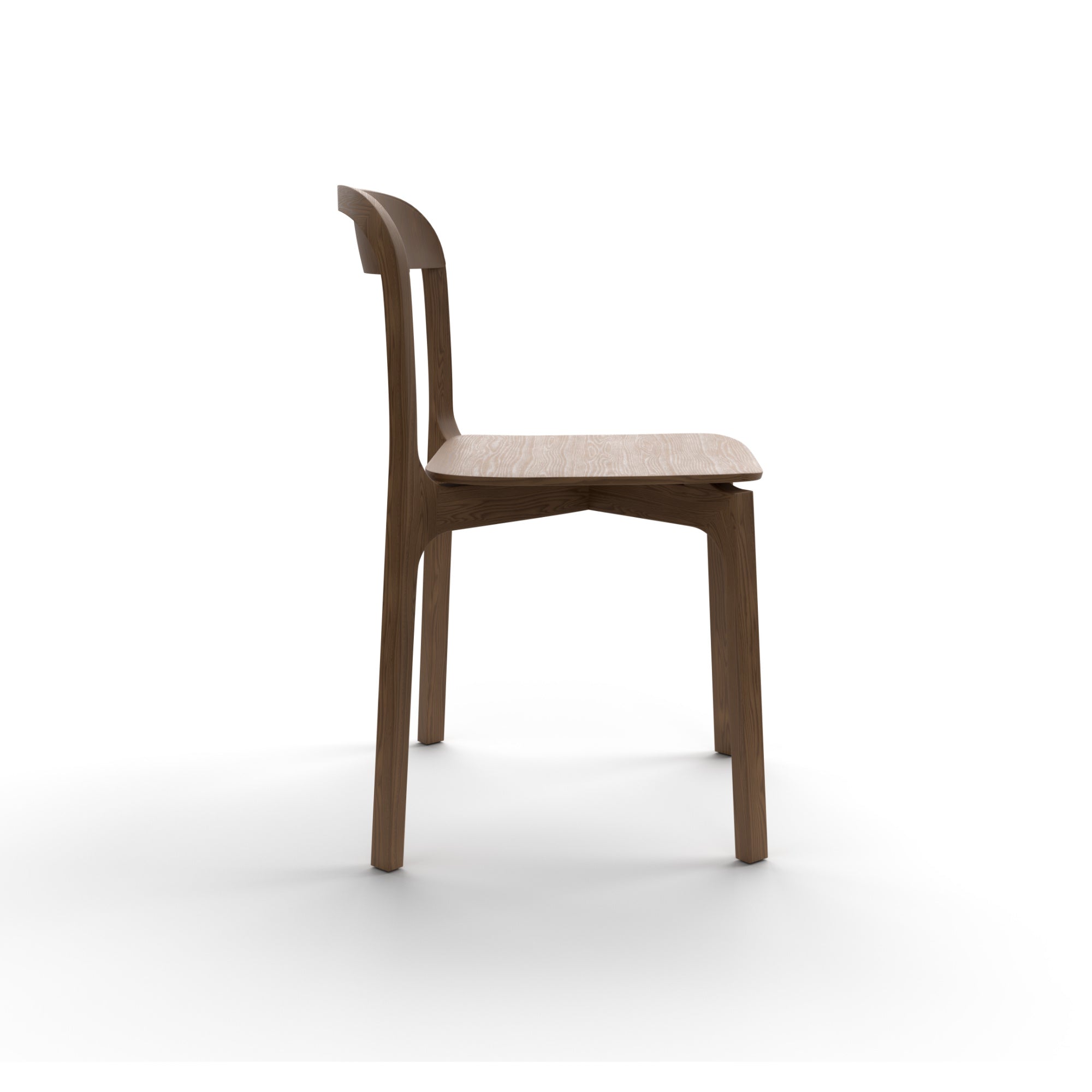 Contorna 05C0N01 Dining Chair - Walnut-5