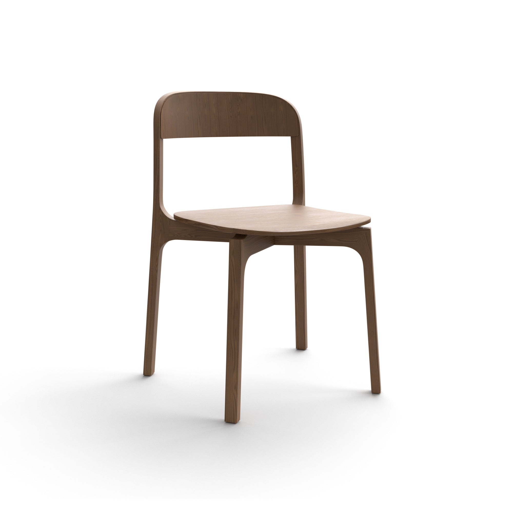 Contorna 05C0N11 Dining Chair - Walnut-1