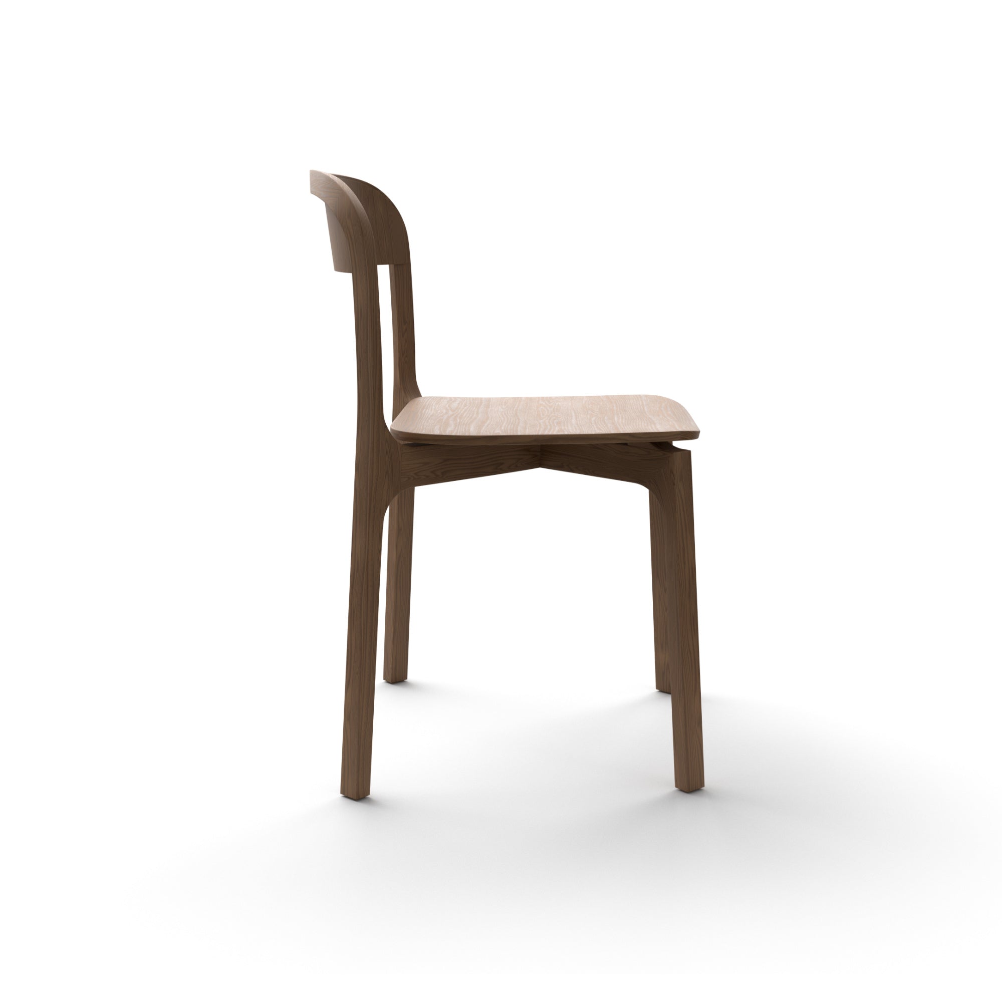 Contorna 05C0N11 Dining Chair - Walnut-5