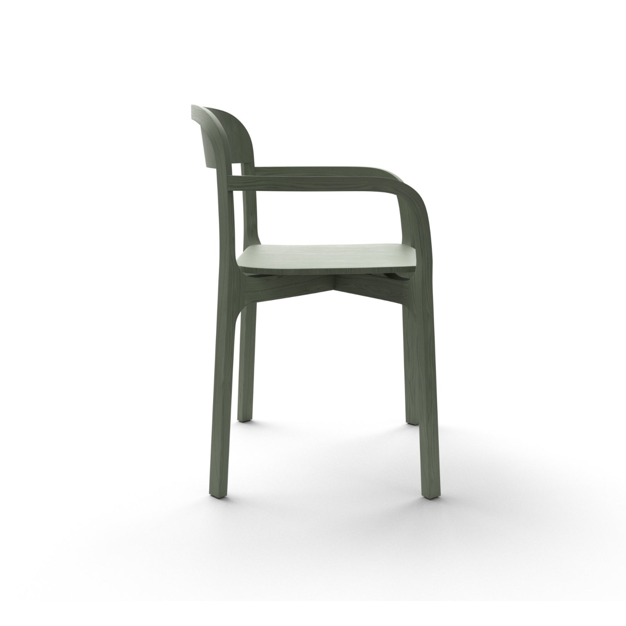 Contorna 05C0N13 Dining Chair - Olive  Green-3