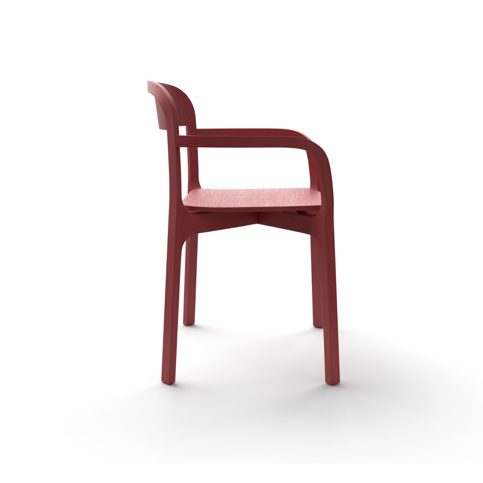 Contorna 05C0N13 Dining Chair - Ruby Red-3
