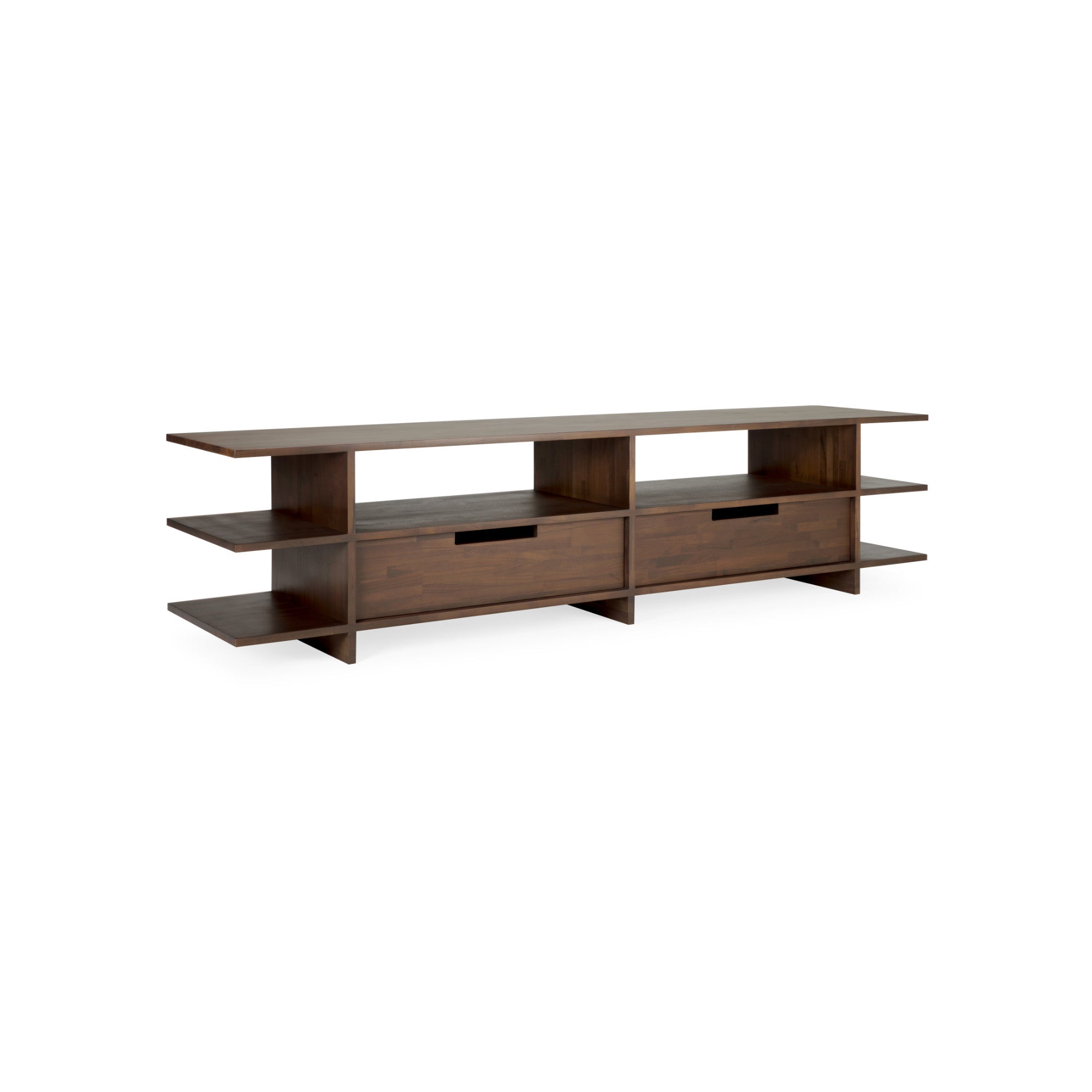 Kabuki 10792 TV Unit - Teak Brown-1