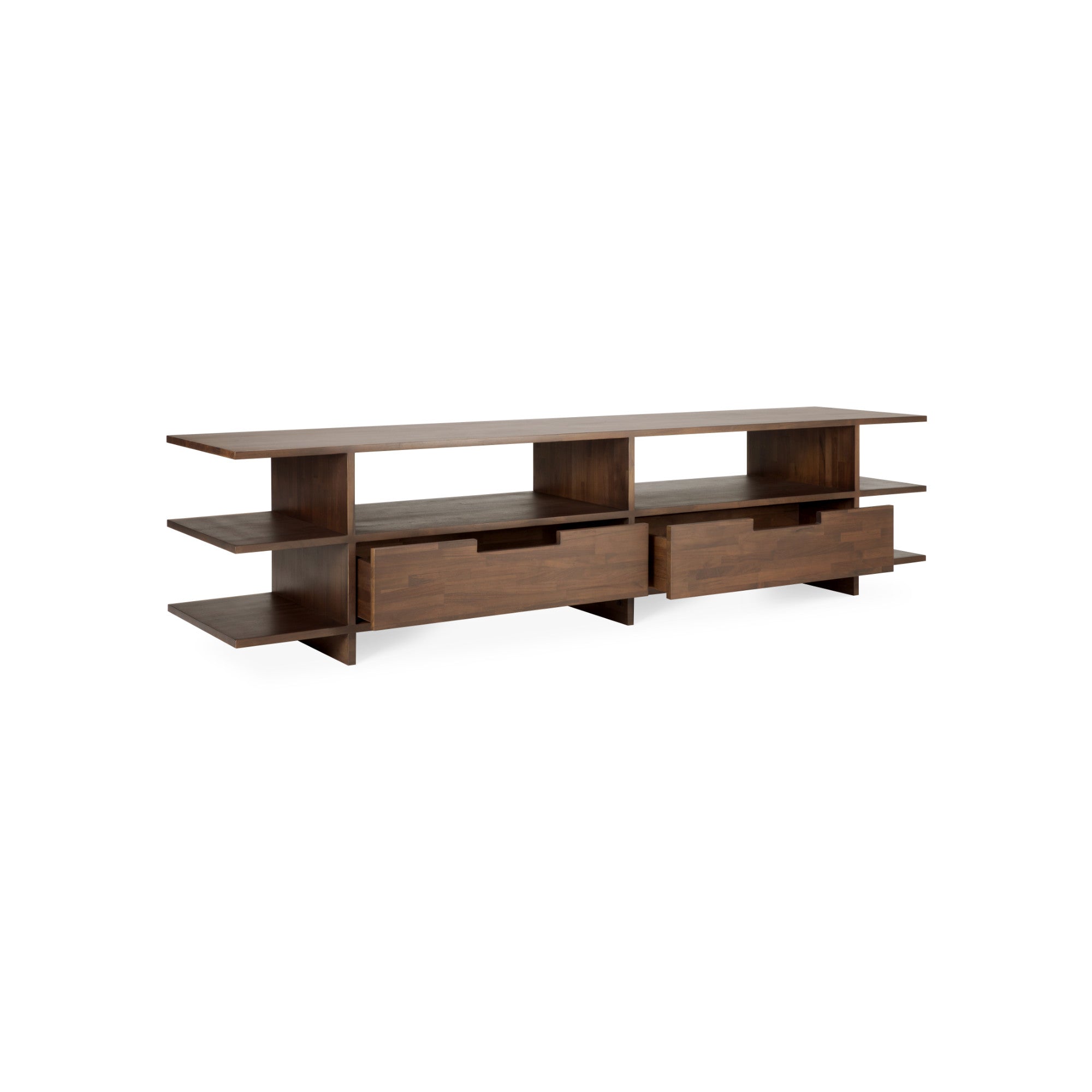 Kabuki 10792 TV Unit - Teak Brown-5