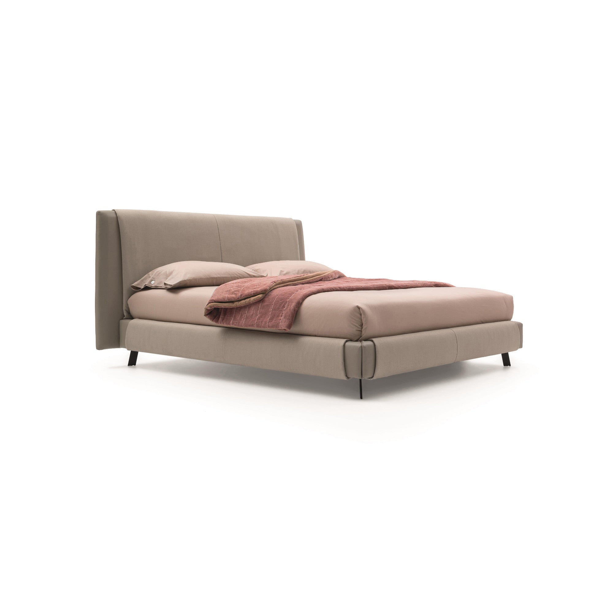 Kailua 180 Bed - Eucalyptus (LE05)/Fabric M (Miami 403)