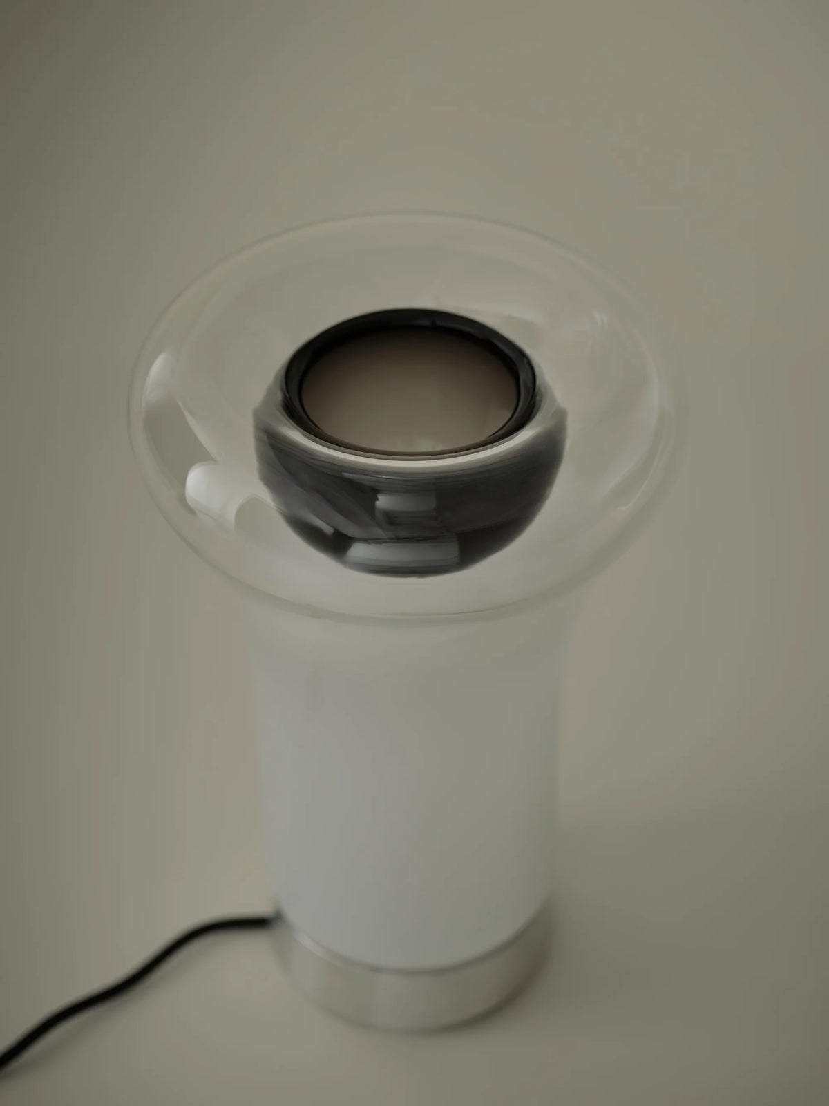Saffo Table Lamp - Steel/Mouth-Blown Glass-11