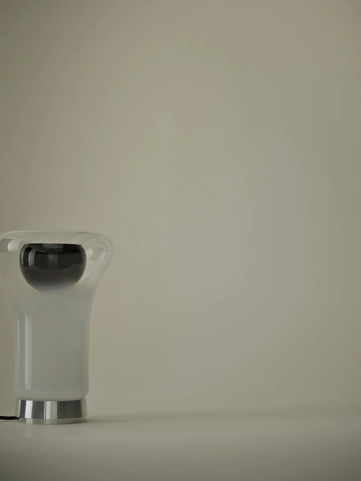Saffo Table Lamp - Steel/Mouth-Blown Glass-12
