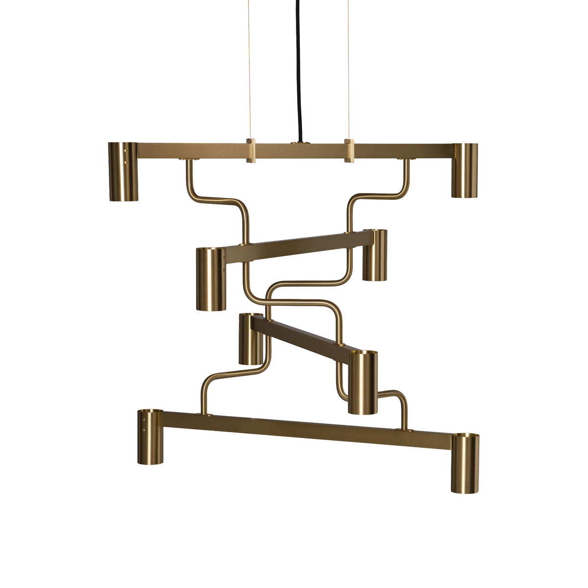 Kennedy Pendant Lamp – 74x66.2 / Brass-1