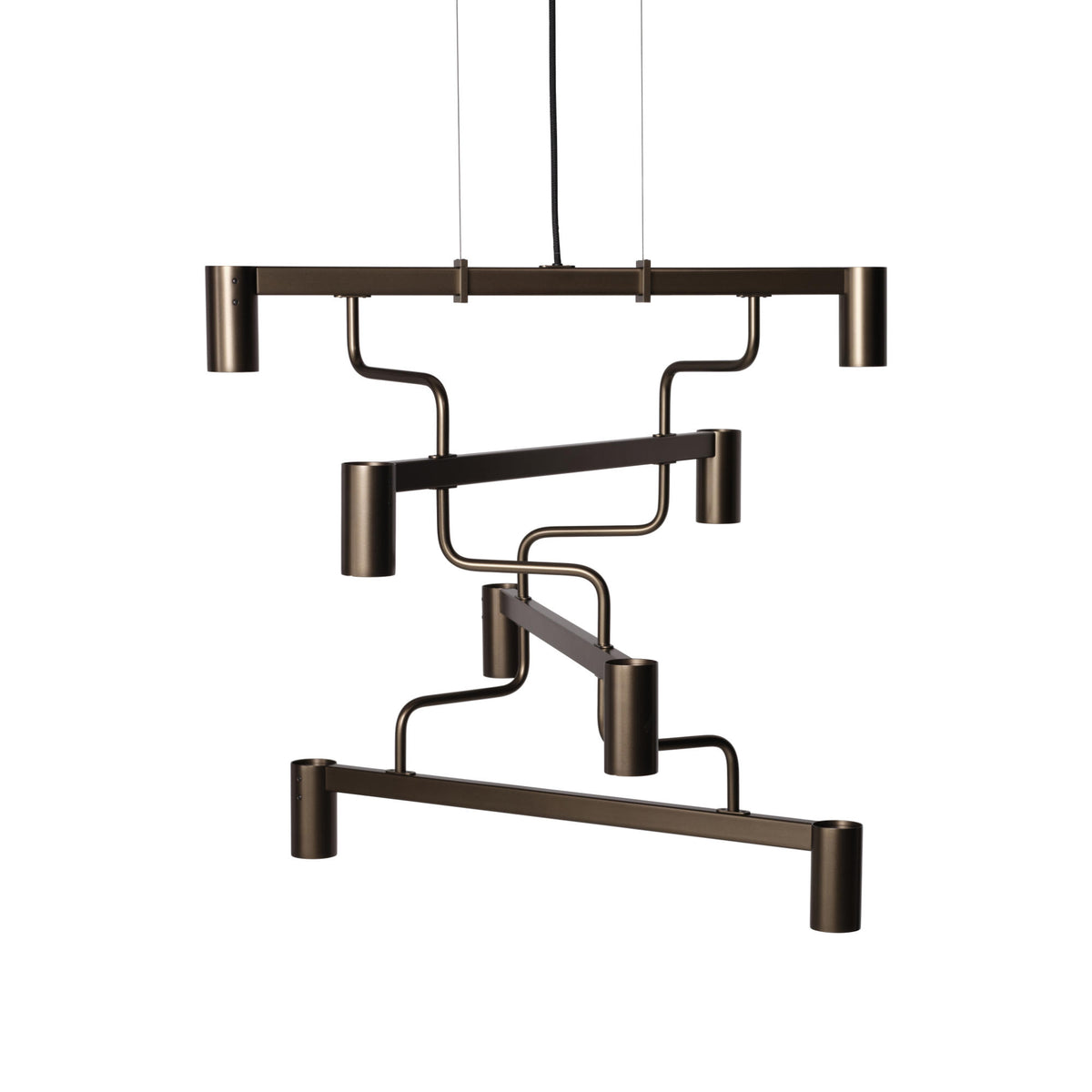 Kennedy Pendant Lamp – 74x66.2 / Bronze Colored-1