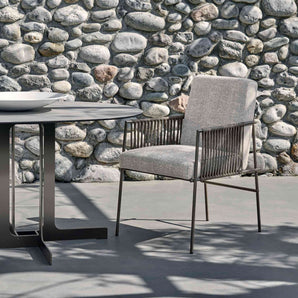 Kyo OS1000 Outdoor Dining Chair - Fabric V (Victoria 588)