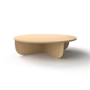 Mil 9097 Coffee Table - Natural Brushed Oak