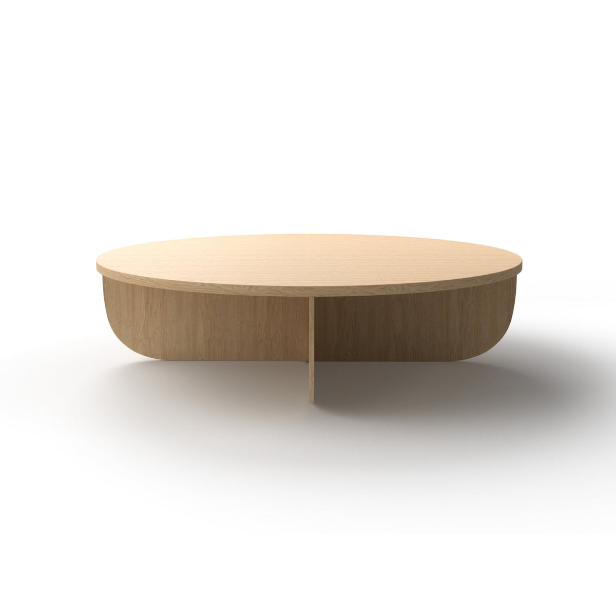 Mil Table La Cividina - Mil 9097 Coffee Table - Natural Brushed Oak – Designitch