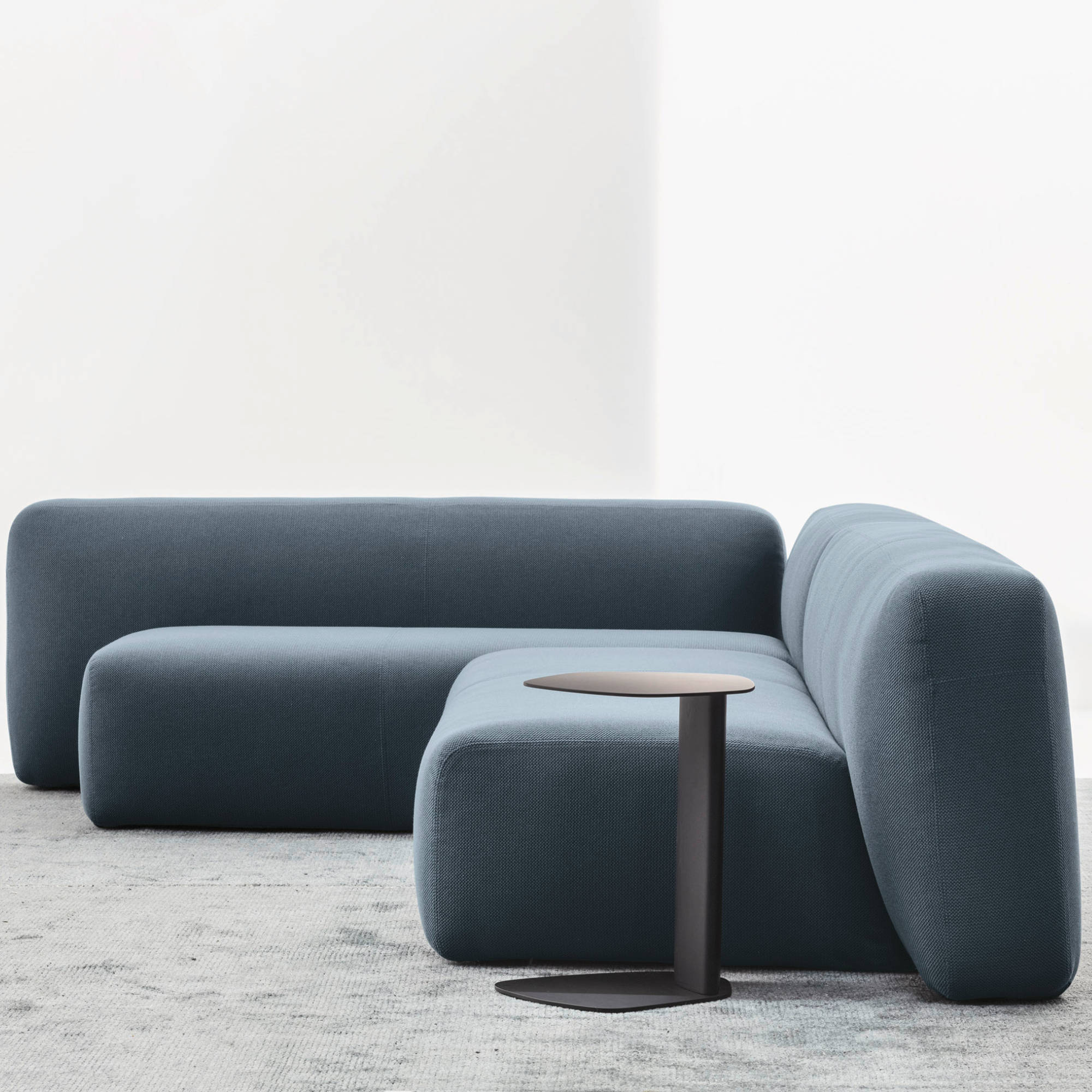 Keisho 1110 Side Table - Graphite Stained Ash/Pitch Black-5