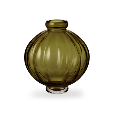 Balloon 01 Glass Vase - Olive