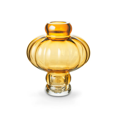 Balloon 02 Glass Vase - Amber