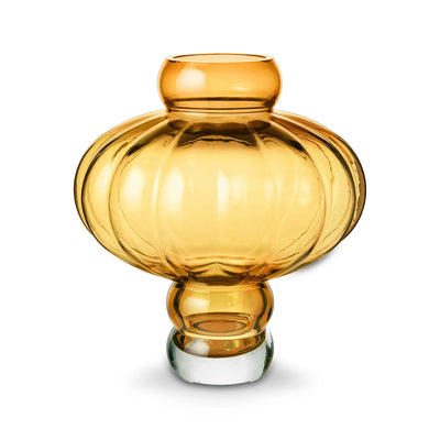 Balloon 03 Glass Vase - Amber