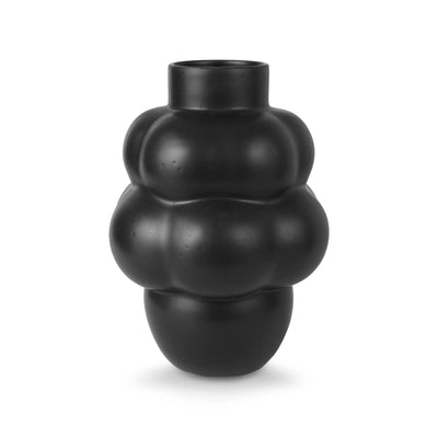 Balloon 04 Ceramic Vase - Ink Black