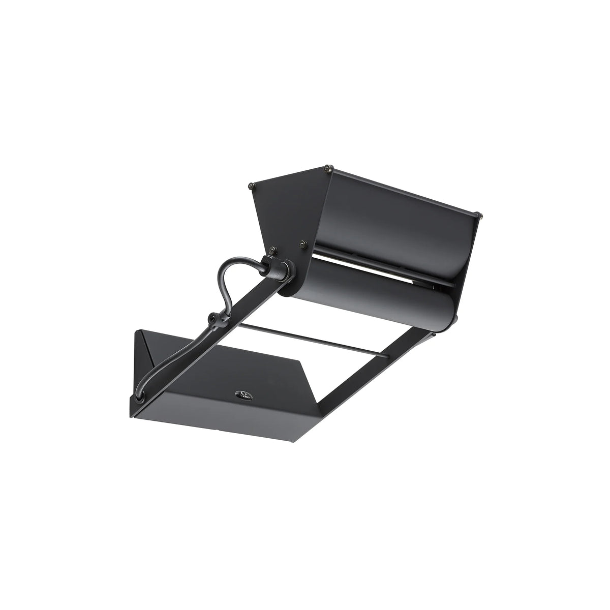 Opus Parete Classic Wall Lamp - Matt Black-1