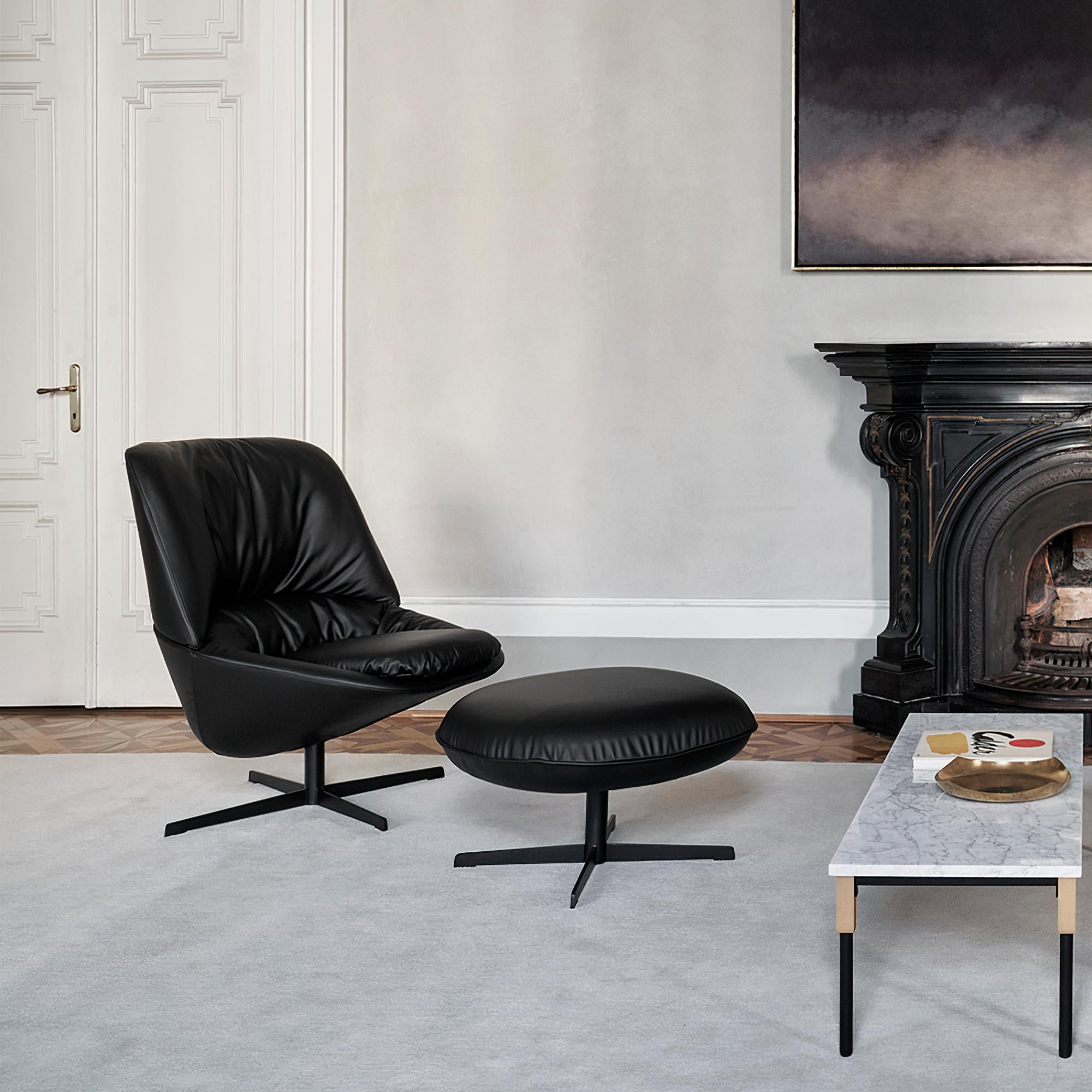 Ladle 3107 Armchair - Fabric T2 (Etoile 06)-5