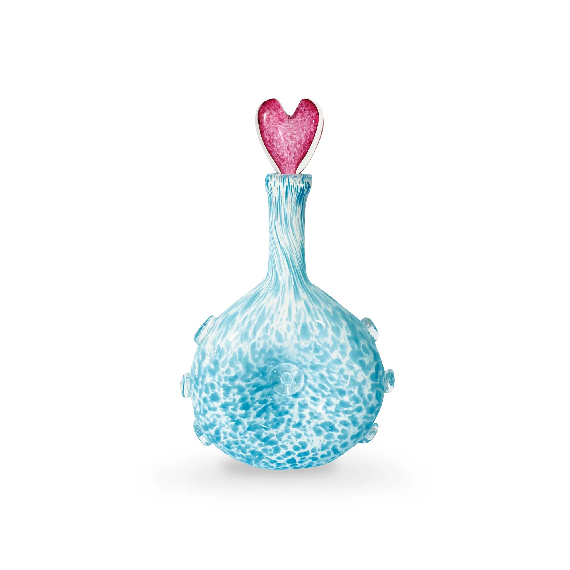 Amour Glass Carafe - Blue-1
