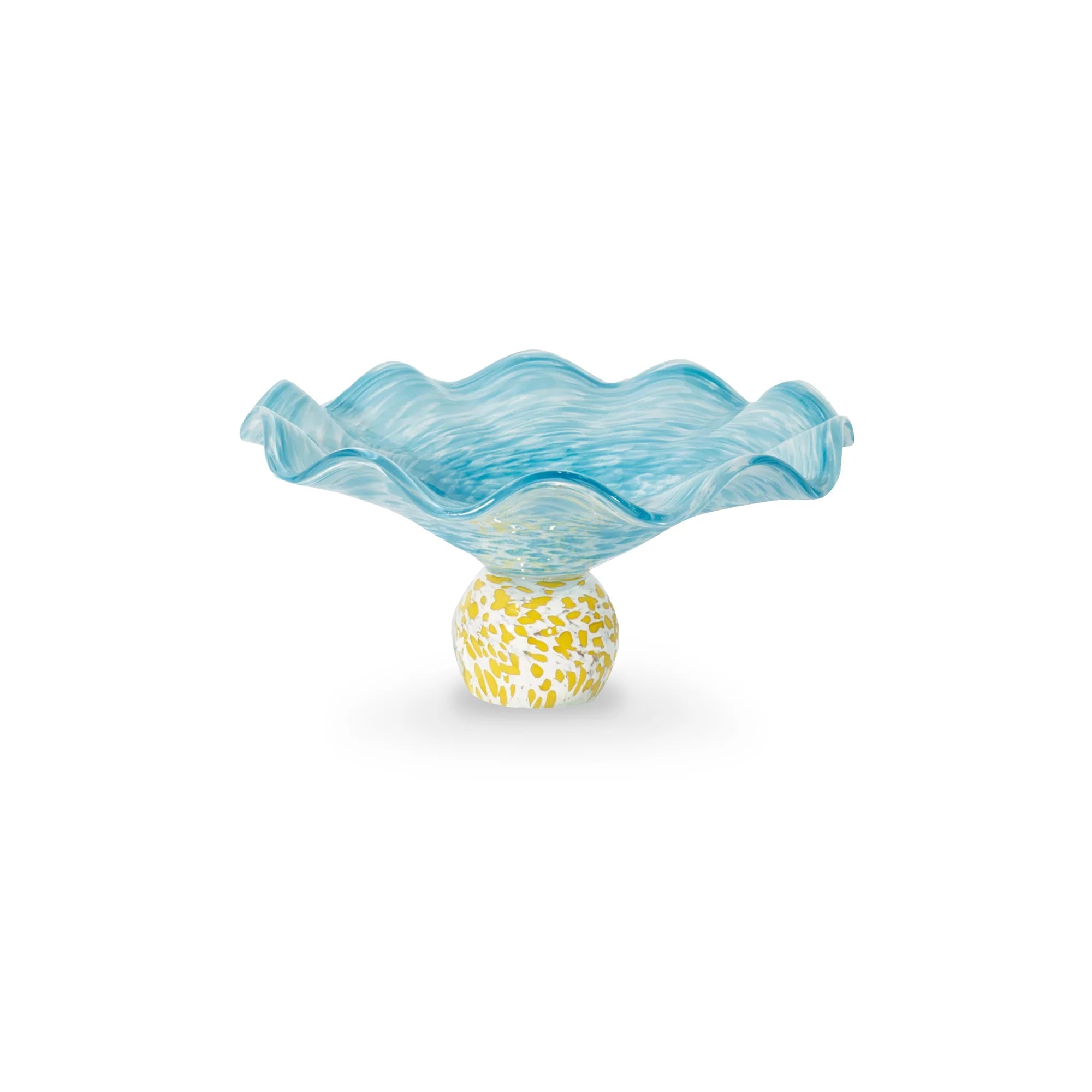 Lola Glass Soucoupe - Blue-1