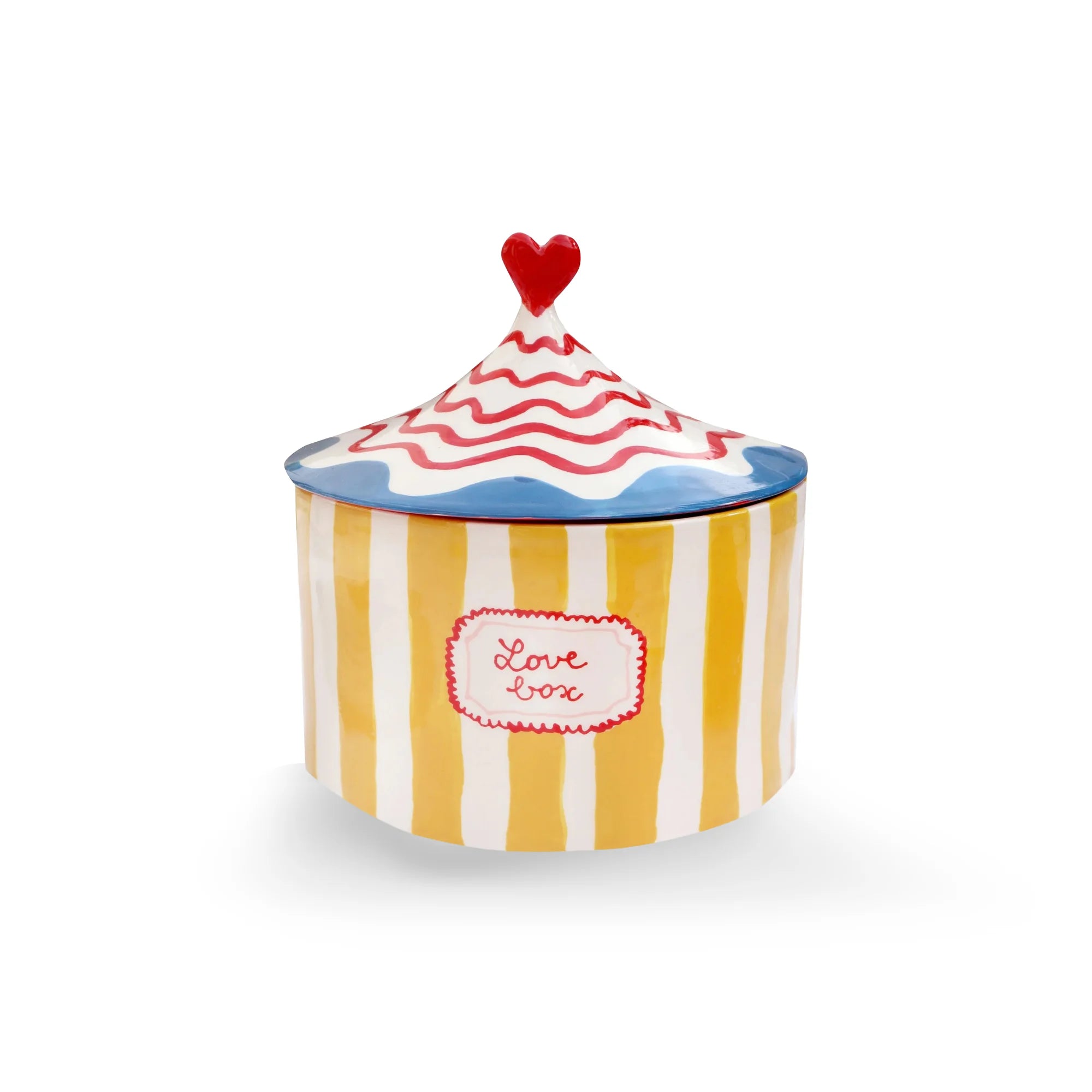 Love Box - Yellow Stripe-1