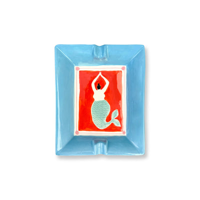 Mermaid Ashtray - Turquoise
