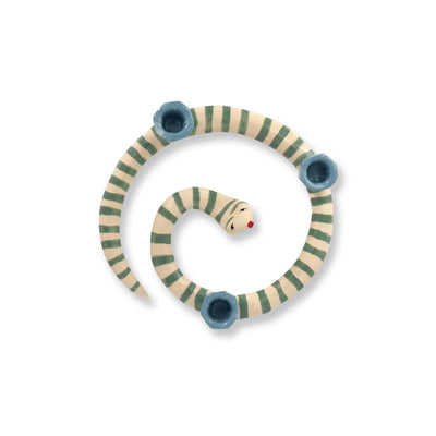 Sneaky Stripes Candleholder