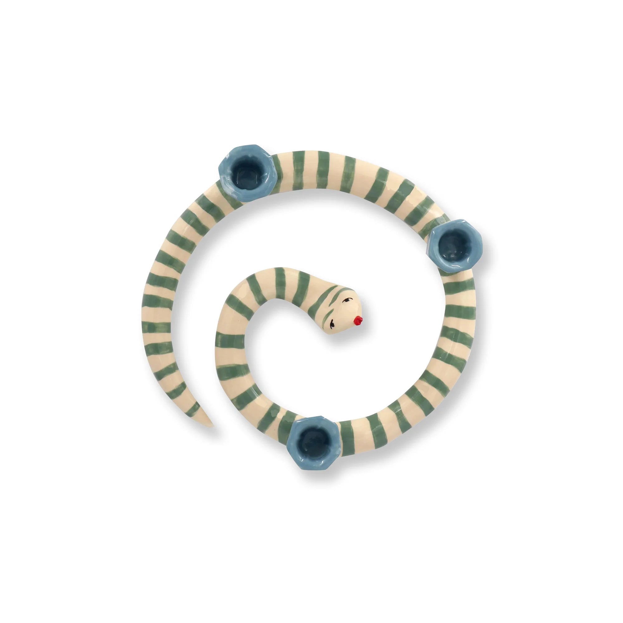Sneaky Stripes Candleholder-1