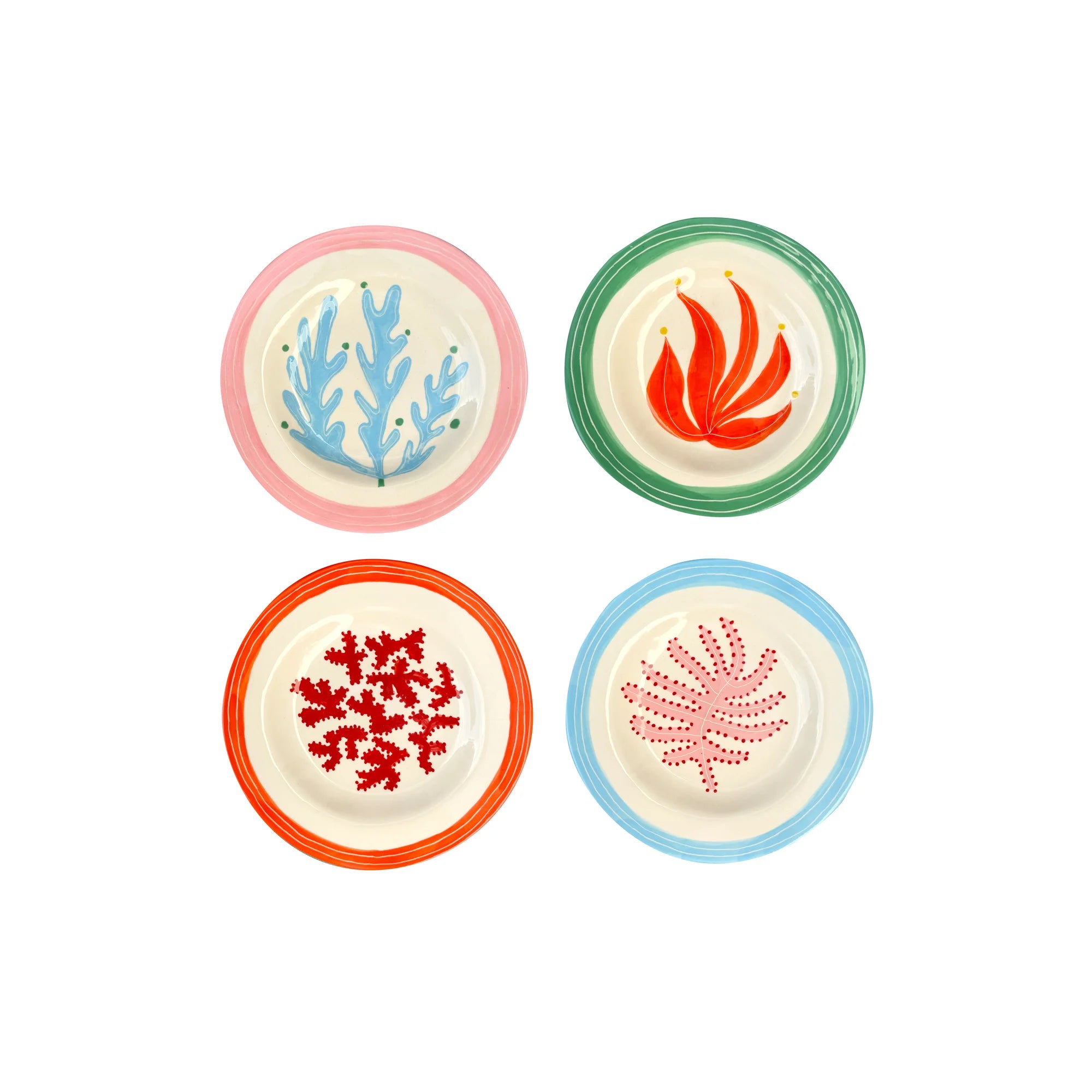Under The Sea Dessert Plate - Set of 4-1