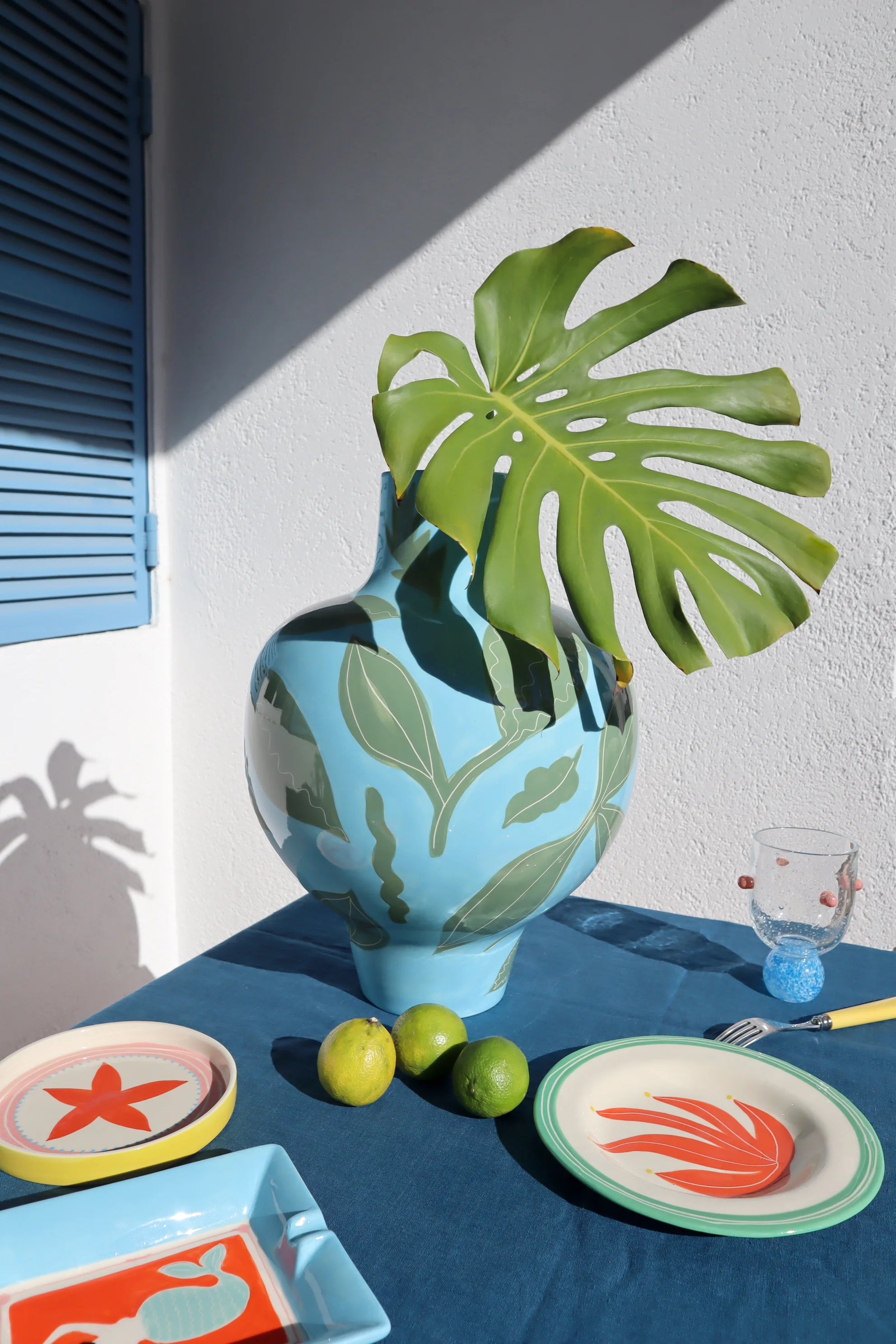 High Tide Vase - Blue-2
