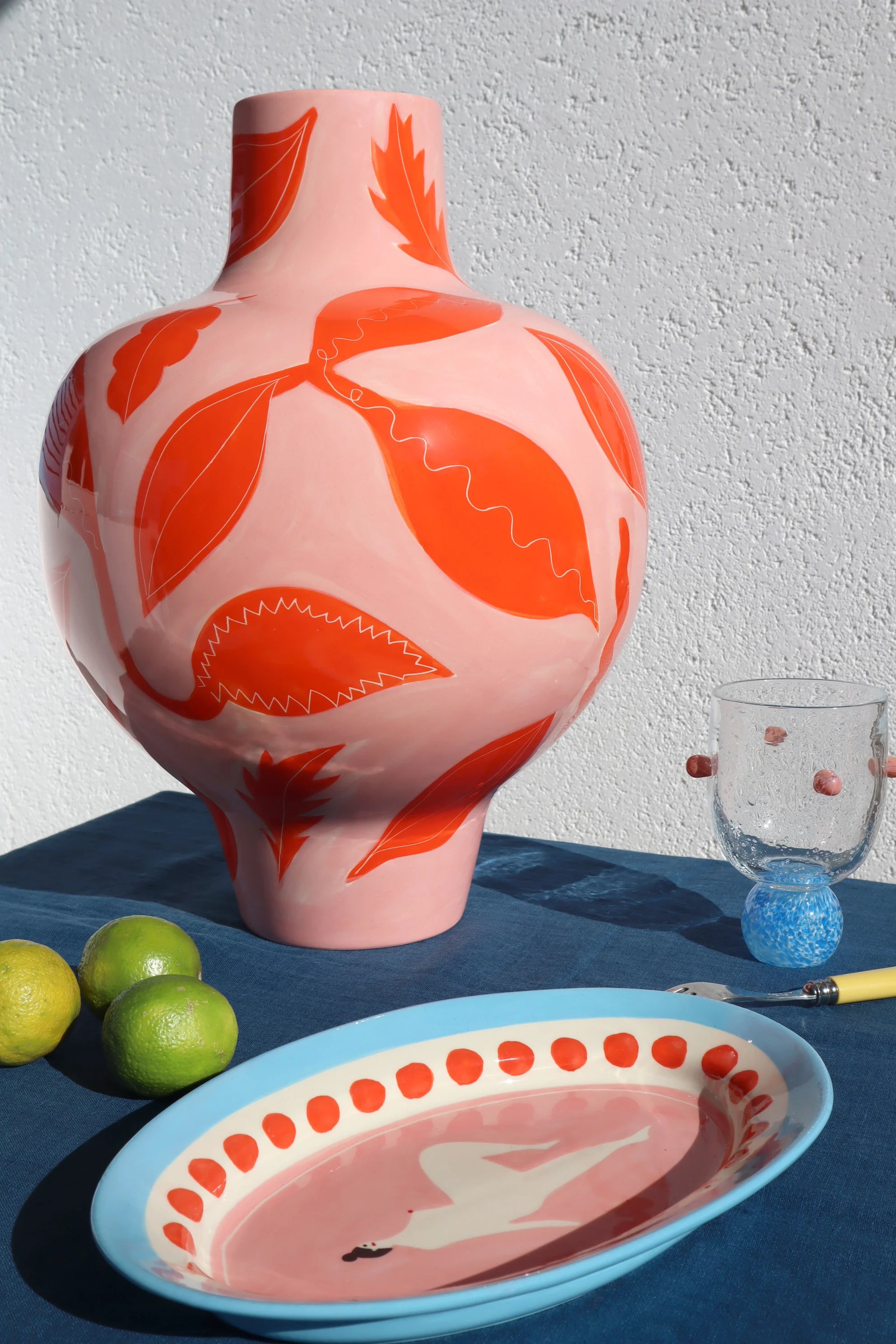 High Tide Vase - Pink-4